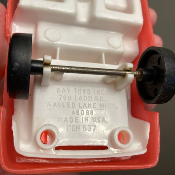 Vintage 1980s 1970s Plastic Toy Car Chevrolet Camaro Sports Car Gay Toys Inc. - Picture 7 of 12